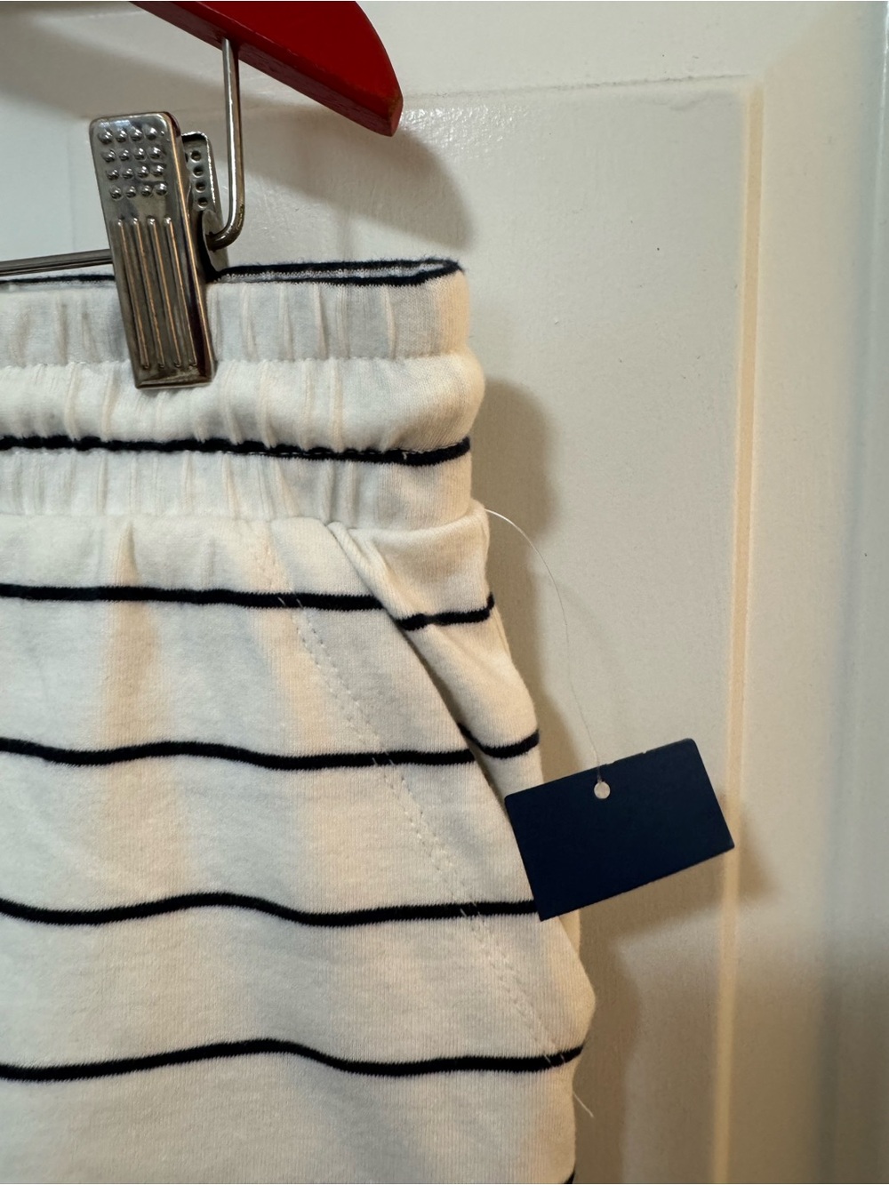 Parke x Target Navy Blue Striped Shorts Size Medium New! - Picture 4 of 8